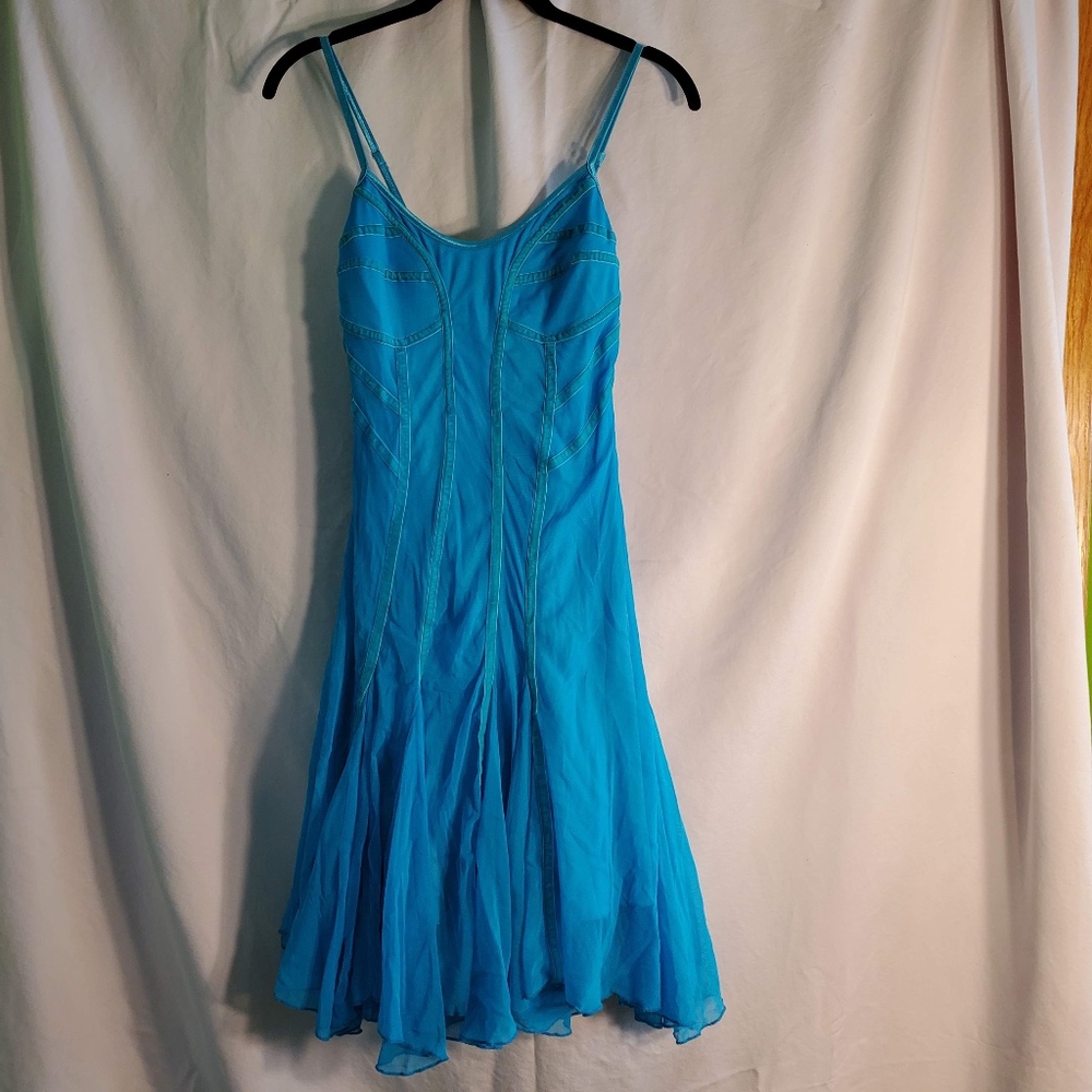 2/$30 Marisa Blue flowy blue dress
